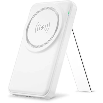 Afbeelding van Forever MACS 100 MagSafe inductielader met 5000 mAh powerbank voor iPhone, Samsung, telefoon, hoofdtelefoon, stylus, tablet, Smart Wach 5 in 1