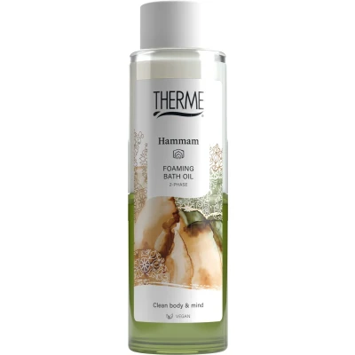 Afbeelding van 3x Therme Foaming Bath Oil Hammam 400 ml
