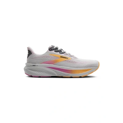 Afbeelding van Brooks Ghost 17 Hardloopschoenen voor op de weg, Dames, Maat: 41, Oyster apricot pink Textiel