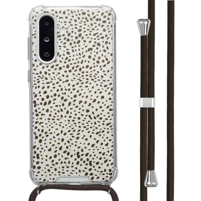 Afbeelding van imoshion Design hoesje met koord voor de Samsung Galaxy A26 Desert Dots