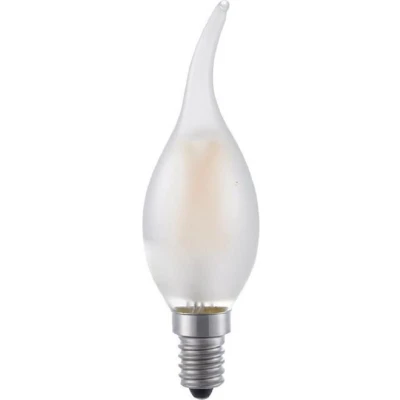 Afbeelding van SPL LED Filament kaars tip (mat) 4W / DIMBAAR
