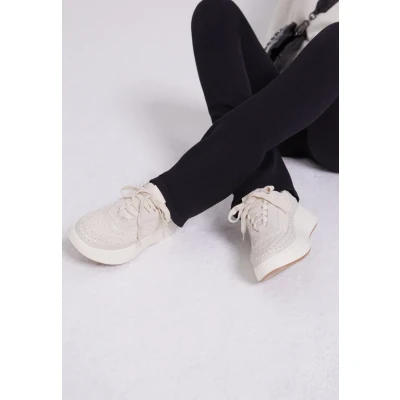 Afbeelding van Steve Madden Doubletake Sneakers laag, Dames, Maat: 40, Bone Leer en textiel
