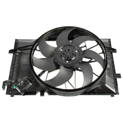 Afbeelding van FEBI BILSTEIN 107457 Radiator Ventilator 600 Borstellose motor, Met ventilatorraamwerk MERCEDES BENZ: C Class Saloon
