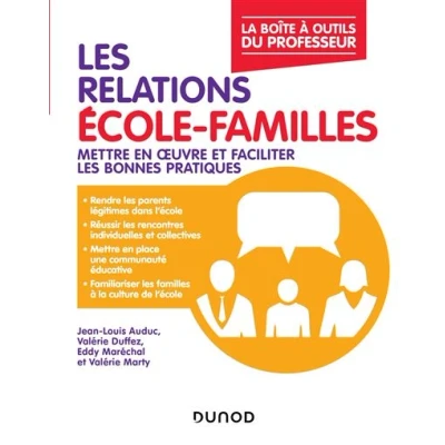 Image de les relations école familles Mettre en oeuvre et faciliter bonnes pratiques