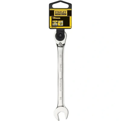 Image de STANLEY FMMT13096 0 Clé à anneau réversible FATMAX avec cliquet 19mm