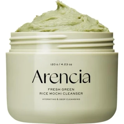 Image de Arencia nettoyant pour le visage coréen au riz Mochi, masque visage, moussant, gommage doux tout en un, nettoyage profondeur, hydratant, minimisation des pores, élimination