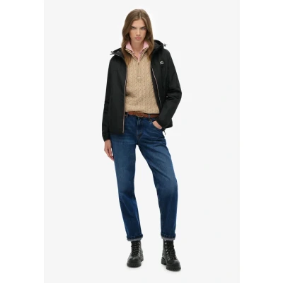 Afbeelding van Superdry &amp; Co Lichte jas, Dames, Maat: 42, Black