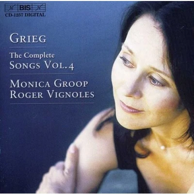 Afbeelding van Monica Groop &amp; Roger Vignoles Grieg: Complete Songs Vol. 4 (CD)
