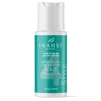 Afbeelding van INAHSI Pamper My Curls Sculpting Glaze Strong Hold Gel Travel Size