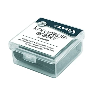 Afbeelding van Lyra 100263 Knetgummi, hoogwaardige snijmachine van kunstenaarskwaliteit, 1 stuk, grijs