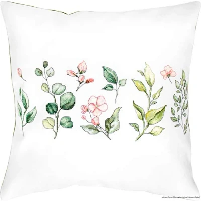 Afbeelding van Luca S Borduurkussen Bloemen PB201