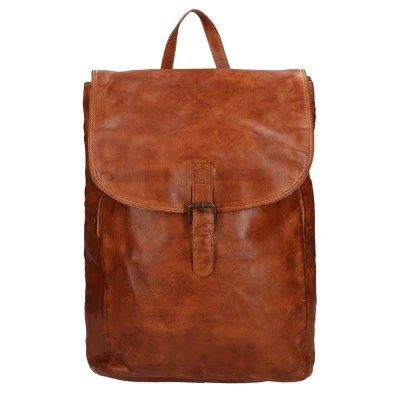 Afbeelding van Bear Design Cow Lavato Backpack cognac Damestas