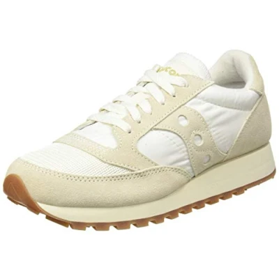 Afbeelding van Saucony JAZZ Original Vintage Sneakers laag, Dames, Maat: 42, Marshmallow Leer en textiel