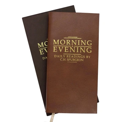 Afbeelding van Daily Readings Spurgeon Morning and Evening Tan Leather