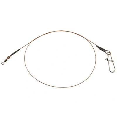 Afbeelding van Fox Rage Strike Point 49 Strand Leader 34kg/75lb 40cm (2 stuks) Roofvis onderlijnen