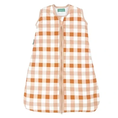 Afbeelding van molis&amp;co Babyslaapzak zonder mouwen, voor lente en herfst, 1 TOG, licht gevoerd, 100% katoen (Öko Tex 100), hoogwaardige kwaliteit, Canyon Check (85)