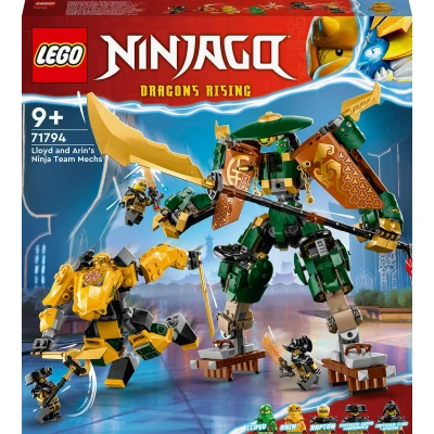 Afbeelding van Lego Ninjago 71794 Lloyds En Arins Trainings Mech 1 stuk