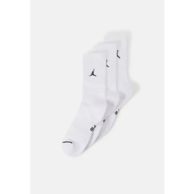 Afbeelding van Jordan Everyday CREW 3 PACK Unisex Sportsokken, Maat: 34 38, White/black