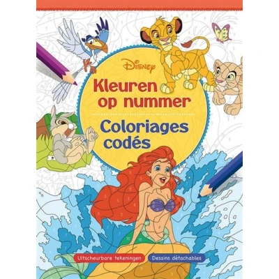 Image de Disney Kleuren op nummer / Coloriages codés
