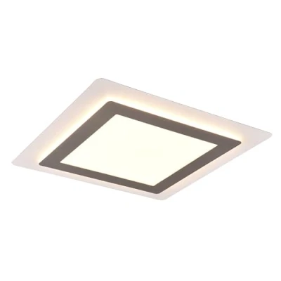 Afbeelding van Plafondlamp Trio Leuchten Morgan nikkel