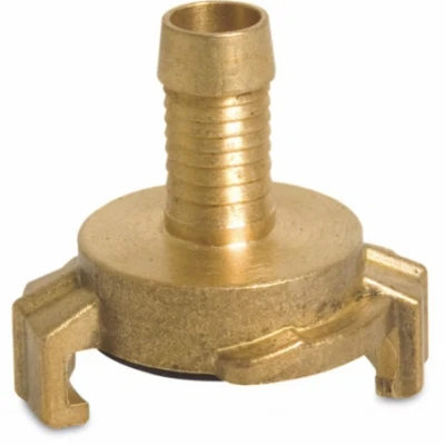 Afbeelding van Geka snelkoppeling messing met slangtule 3/4&quot;