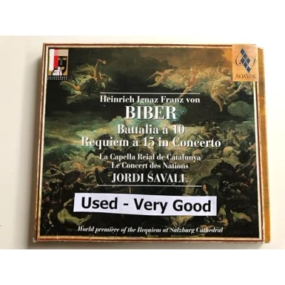 Afbeelding van Capella Reial/Concert Nations Requiem Concerto &amp; Battalia (CD)