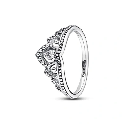 Afbeelding van Pandora Damesring 192233C01 Tiara, Metaal, Zirkonia