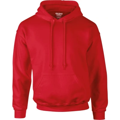 Afbeelding van Gildan Dryblend Adult Hooded Sweatshirt GI12500 Red