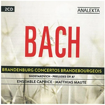 Afbeelding van Ensemble Caprice Brandenburg Concertos (2 CD)