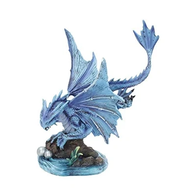 Afbeelding van Nemesis Now Anne Stokes Waterdrakenfiguur voor volwassenen, blauw, 31 cm