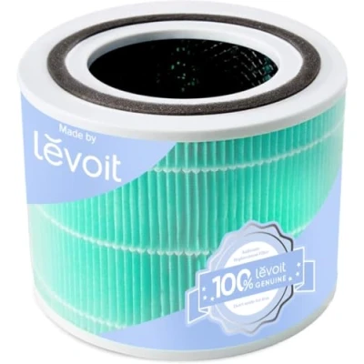 Image de LEVOIT Core 300 et 300S Toxin filtre de rechange contre 99,97% la pollution l&#039;air, fumées, gaz d&#039;échappement, HEPA, à charbon actif très efficace préfiltre, pour fumeurs