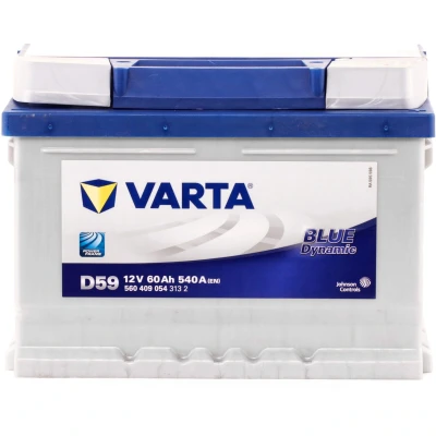 Afbeelding van Varta Blue Dynamic D59 12V 60 Ah 5604090543132 4016987119525 533079 540 A