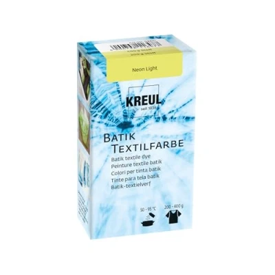 Afbeelding van Javana Neon Gele Batik Textile dye 70ml tie verf