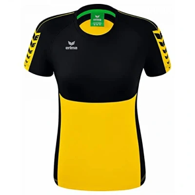 Afbeelding van Six Wings T shirt dames geel/zwart / 36