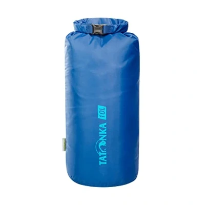 Afbeelding van Tatonka Dry Sack opbergtas, 10 liter, waterdichte draagtas met rolsluiting en clipsluiting, van gerecycled polyester, inhoud: liter (blauw)