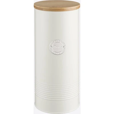 Afbeelding van Voorraadbus voor Pasta wit 11xH27 cm. Typhoon
