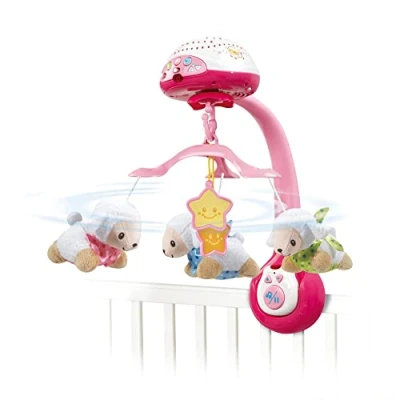 Afbeelding van Babyspeeltje Vtech Baby Sheep Count Roze Wieg voor baby&#039;s