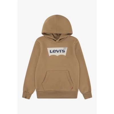 Afbeelding van Levi&#039;s Batwing Screenprint Hoodie voor kinderen, Maat: 116, Rodeo brown