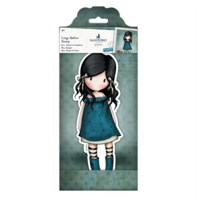 Afbeelding van Large Rubber Stamp Santoro You Brought Me Love