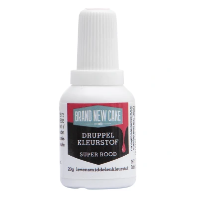 Afbeelding van BrandNewCake Druppel Kleurstof Super Rood 20gr