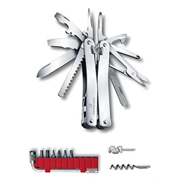 Afbeelding van Victorinox Swiss Tool Spirit X Plus 3.0235.L Multitool Aantal functies 35 Zilver