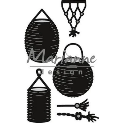 Afbeelding van Marianne Design Craftable Mal Lampion set CR1443 49x80 milimeter