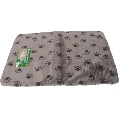 Afbeelding van Kussen voor draadkooi grijs/paw 120x75 cm anti slip Gebr. de Boon