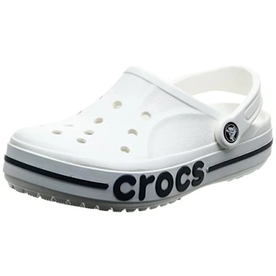 Afbeelding van Crocs Bayaband Clogs, Maat: 42 43, White navy Kunststof