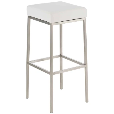 Afbeelding van Barkruk Helsinki Kunstleer E85, Wit