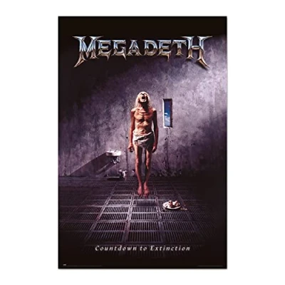 Afbeelding van Poster Megadeth Countdown to Extinction 61x91,5cm