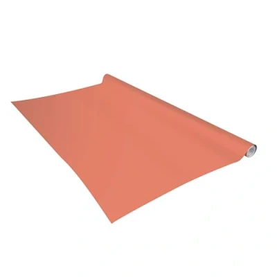 Afbeelding van Vénilia Plakfolie, effen, terracotta, 45 cm x 2 m, decoratiefolie, meubelfolie, behang, keukenfolie, pvc, ftalaatvrij, Made in EU