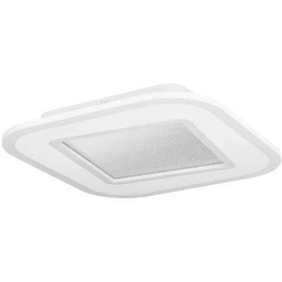 Afbeelding van EGLO Macchioni Plafonnière LED Staal;Kunststof Wit