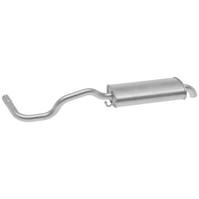 Afbeelding van HELLA 8LD 366 035 391 Einddemper Achter Met aanbouwdelen SEAT: Ibiza 2
