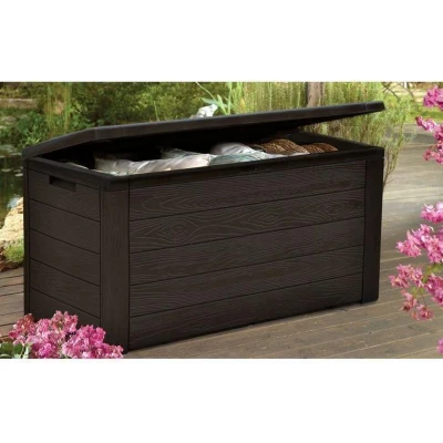 Afbeelding van Kist voor buiten TOOD Bruin Hars 120 x 46 58 cm